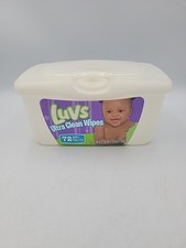 Luvs EMPTY Baby Wipes Full-Size Pop-Up Refillable Dispenser Container Hinged