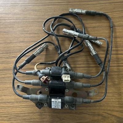 OEM Ignition Coil Pack and Plug Wires - Audi 80 90 A4 A6 2.8L 12V V6 078905101A