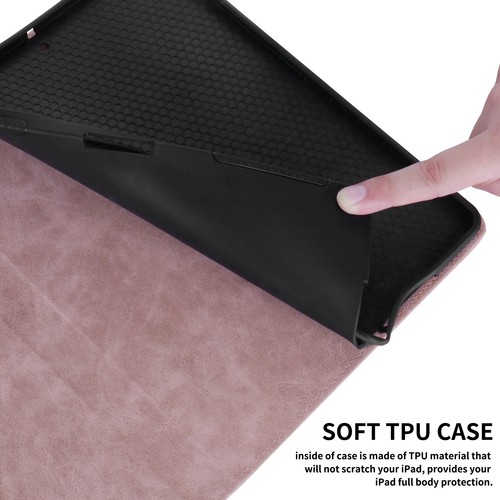 Für iPad 11./10,9"/Pro/Air/Mini Slim PU Leder Ständer Folio Hülle mit Stiftfach - Bild 8 von 67