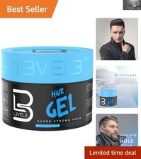 8.45 oz Level 3 Hair Gel - Adds Shine, Volume, Flake-Free Hold, All Hair Types