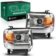 Pair Headlights Assembly for GMC