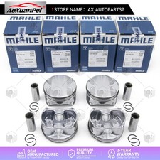 4x Mahle Pistons Rings Set 840.5mm For Bmw E60 E87 E90 120 320 520 X3 N46b20b 4x Mahle Pistons Rings Set 840.5mm For Bmw E60 E87 E90 120 320 520 X3 N46b20b