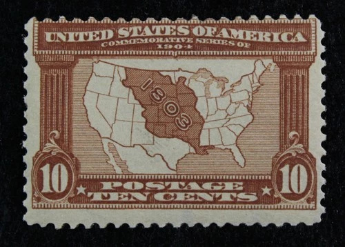 CKStamps: US Stamps Collection Scott#327 10c Mint NH OG Lightly Gum Dist