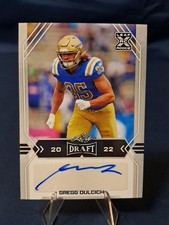 2022 Leaf Draft - Autographs Greg Dulcich #BA-GD2 (AU, RC)