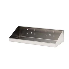 18 In. W X 6-1/2 In. D Stainless Steel Shelf, Quantity- 1