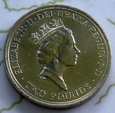 COIN GR.BRITAIN 2POUNDS 1989 UNC A1