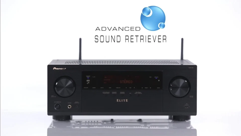 Pioneer Elite VSX-45 7.2 Channel Receiver Wi-Fi Bluetooth 4K Bundle New Remote! - Image 3 of 4