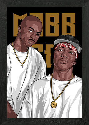 Mobb Deep Framed Wall Art Poster Canvas Print Picture
