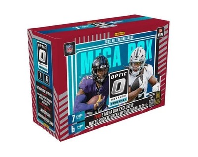 2025 Panini Donruss Optic NFL Mega Box Exclusive RC Green Hyper FACTORY SEALED