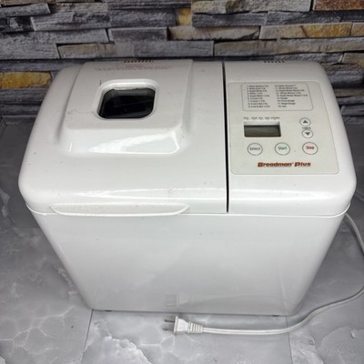 Breadman Plus TR560 Automatic Bread Maker Machine 2lb  Pan & Paddle 18 Settings