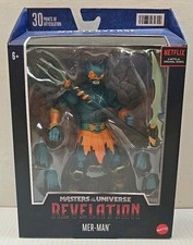 Masters of the Universe  Revelation Masterverse Mer-Man Netflix Figure New