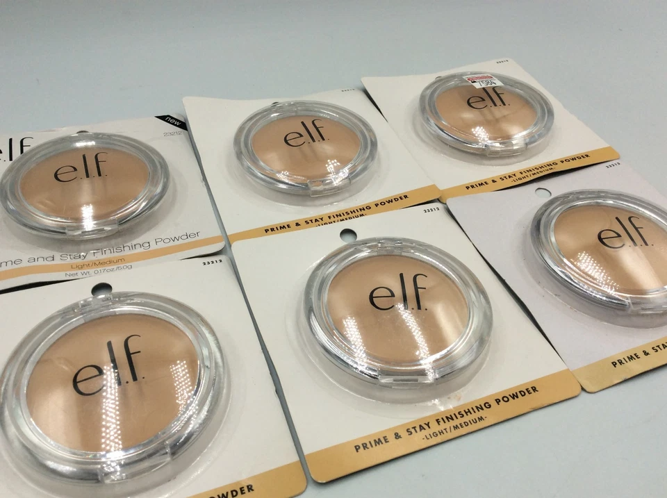 e.l.f. Prime & Stay Finishing Powder 23212 Light/Medium, Sealed 🔥PACK OF 6🔥 - Image 2 of 3