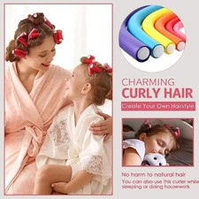 42-Piece Flexible Foam Hair Curling Rods Set No-Heat Flexi Rods, Twist Hair Ro