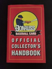 DONRUSS BASEBALL CARD Collectors Handbook Card GUIDE 1981-1991