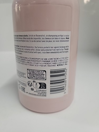 L'Oreal Serie Expert Vitamino Color Resveratrol Color Radiance Shampoo 16,9 Oz. - Bild 4 von 4