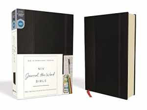 NIV, Journal the Word Bible (Perfect for - Hardcover, by Zondervan - Good
