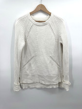 Sigrid Olsen Womens Large Crewneck Sweater Classic Soft Cozy Fisherman Cottage