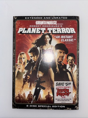 Bruce Willis DVD Lot. Live Free Die Hard NIB, Planet Terror 2 Disc & Sin City. - Bild 6 von 15