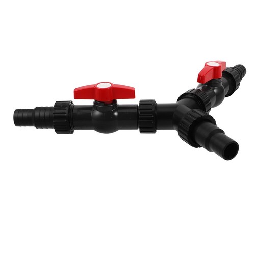 Hose Connector Outdoor Faucet Splitter 3 Way Aquarium Fountain Fitting - Picture 11 of 12