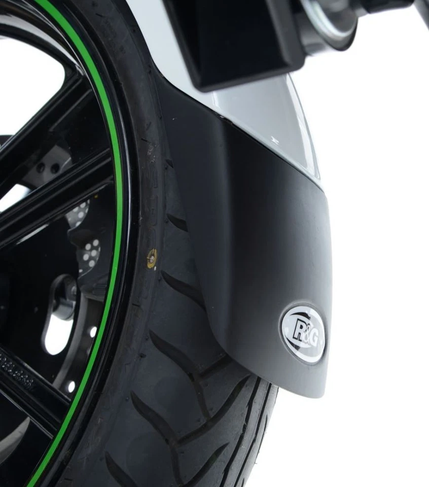 R&G Racing Black Fender Extender For 1995-1997 Kawasaki Ninja ZX6R ZX600F - Image 3 of 4