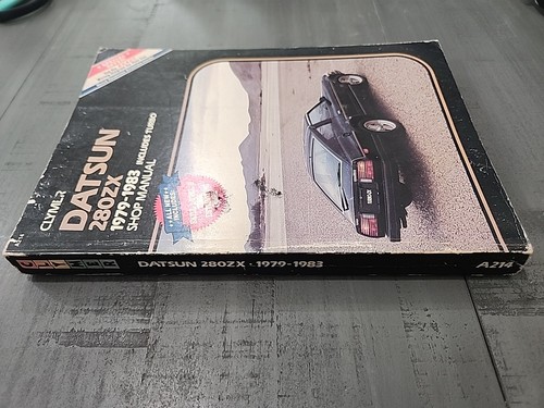 Clymer Datsun 280-ZX 1979-1983 includes Turbo Shop Service Repair Manual - Picture 6 of 9