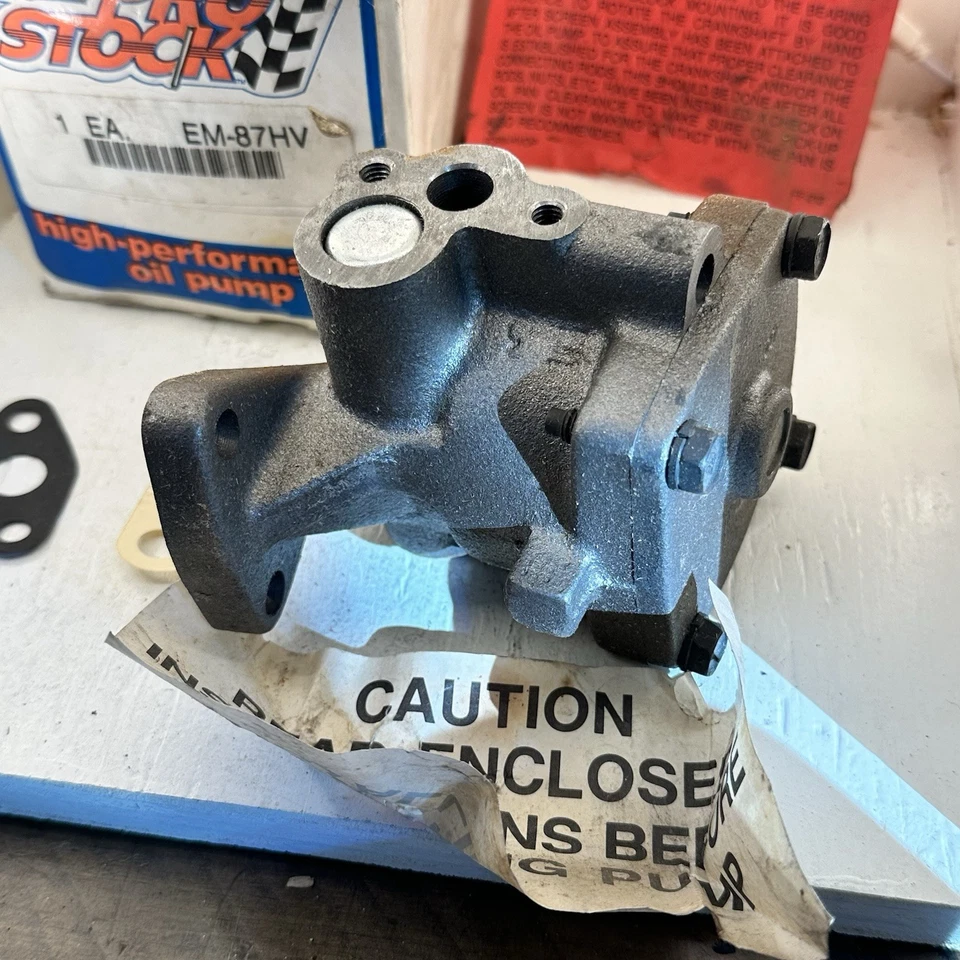 Bomba de aceite de alto volumen Elgin Pro Stock EM87HV compatible con Ford Mercury 1972-97 7,0 L 7,5 L Foto 4 de 4