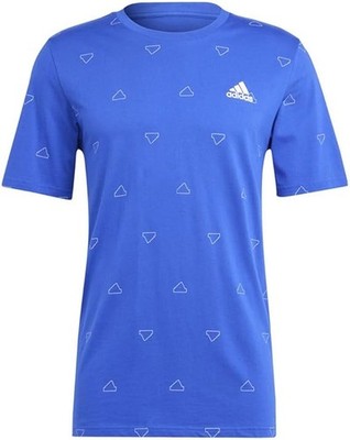 Adidas Herren Seasonal Essentials Monogram Graphic Tee T-Shirt Größe L