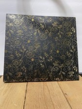 Recollections 12 x 12 Embossed Top Loading Scrapbook Album Flowers 12x12