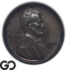 1914-D Lincoln Cent Wheat Penny *Extremely Scarce IN MS* BU++ RARE Key Date!