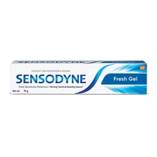 Sensitive Toothpaste Gel 263 Ounce Fresh Breath Formula for Adults Unisex