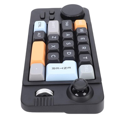 Wired USB C Keypad One Handed Macro Mechanical Keyboard 19 Programmable Keys RGB