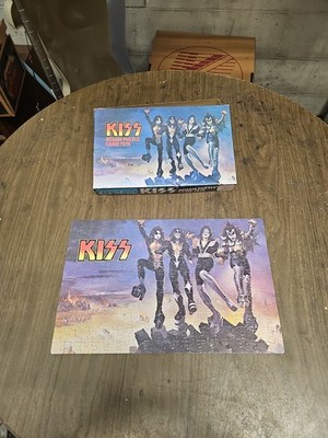 1977 KISS DESTROYER 11x17'' Jigsaw Puzzle Casse-Ette APC Aucoin COMPLETE