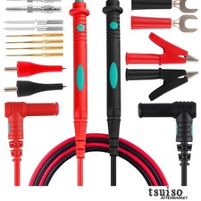 Micsoa 16-Piece Multimeter  Leads Kit for Safe & Accurate Measurements