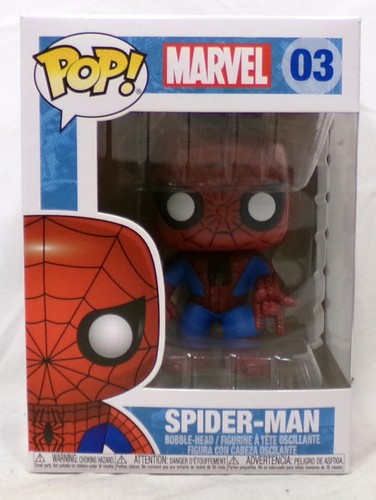 Funko Pop! 2022 Marvel 03 Spider-Man Vinyl Figur Neu im Paket