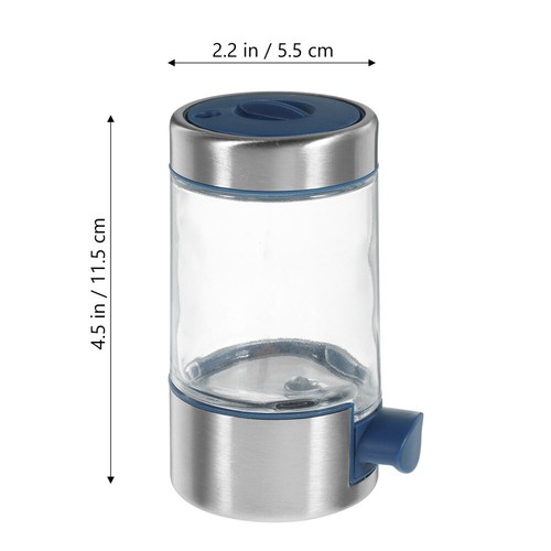 Spice Jar with Button Control Sugar Dispenser for Coffee Kitchen - Picture 8 of 12