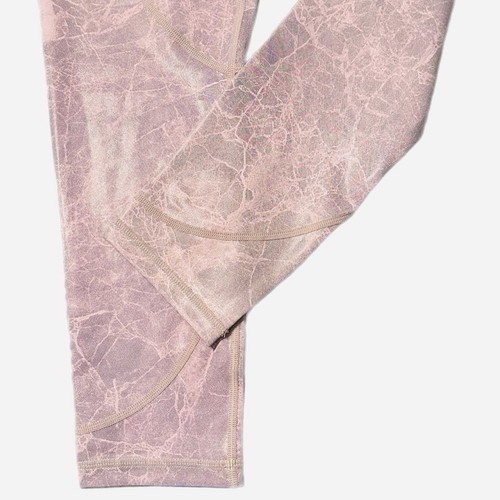 Zyia Active NWT Pink Digital Granite 7/8 24" Light and Tight Pockets Size 8-10 - Picture 7 of 9