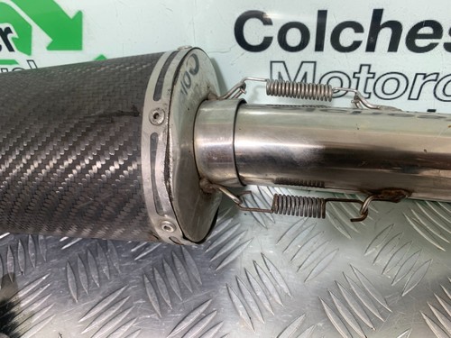 YAMAHA YZF600 YZF 600 THUNDERCAT CARBON RACE SILENCER 1996-2003 (CMB1046) - Picture 9 of 12