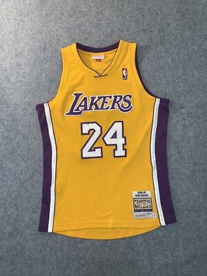 ウェア Mitchell & Ness Lakers Kobe Bryant 44(L) Kobe Bryant Los Angeles Lakers jersey Yellow Large 44