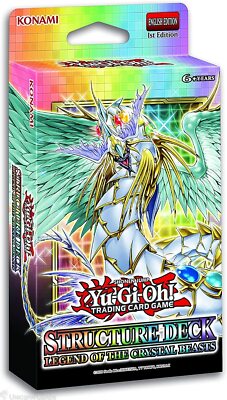 YuGiOh! Structure Deck: Legend of the Crystal Beasts 1st Edition :: | eBay