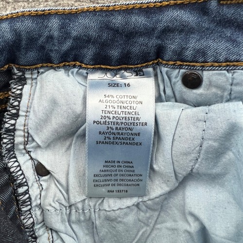 Joe's Jeans Size 16 Youth Girls Skinny Medium Wash Denim Blue - Picture 5 of 10