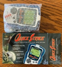 Quick Strike SOCCER Simulation with dual deck option New in Box by Excalibur 