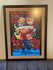 Kanye West LeAnn Rimes Jazz Aspen Snowmass Poster Don Henley Matisyahu by Scrojo