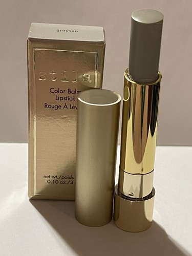 Stila Color Balm Lipstick RARE/DISCONTINUED Grayson Brand New In Box - Picture 3 of 10