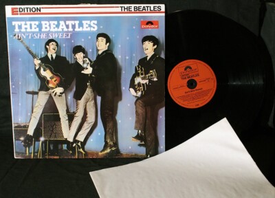 Beatles-Ain't She Sweet-Polydor 2416 228-Vintage 1985 German LP-NM Rec-VG+  Slv!! | eBay
