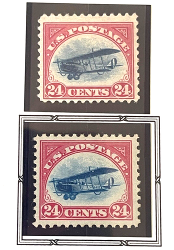 US Airmail Scott #C1-C6 Stamps, Series Of 1918 And 1923 - Picture 7 of 11