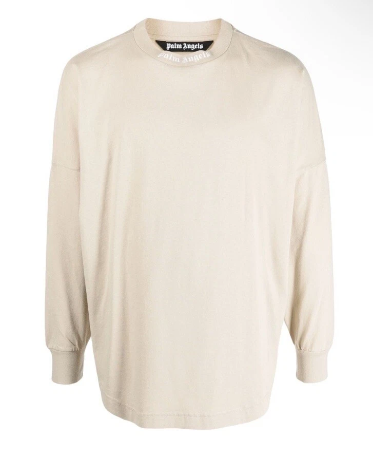 Palm angels hotsell white long sleeve