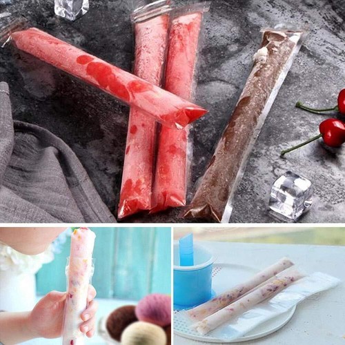 160 Disposable Ice Popsicle Mold Bags| BPA Free Freezer Tubes With Zip Seals ... - Picture 5 of 6