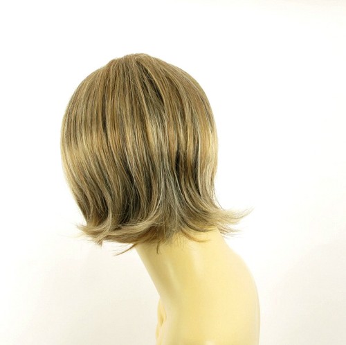 Perruque femme courte blond clair méché cuivré chocolat ROSY 15613H4 - Imagen 5 de 8