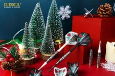 CUESOUL Steel Tip Dart with Integrated Dart Shafts 21g/23g/25g-Torpedo Shape