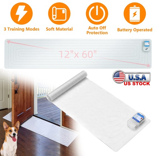 60x12in Indoor Pet Scat Safe Shock Mat Pet Training Mat for Dogs Cats Electronic - Picture 5 of 13